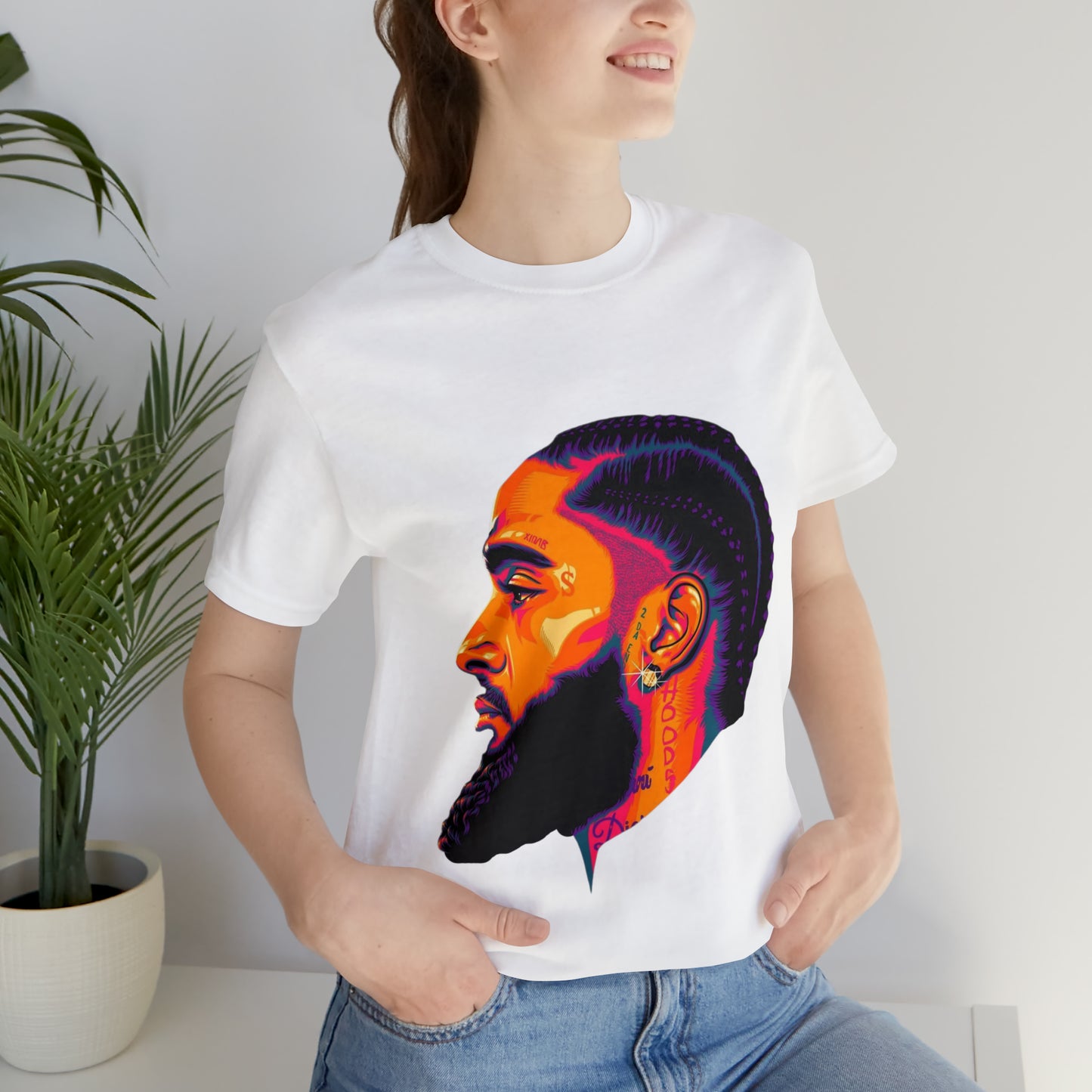 Nipsey Hussle Short Sleeve Tee