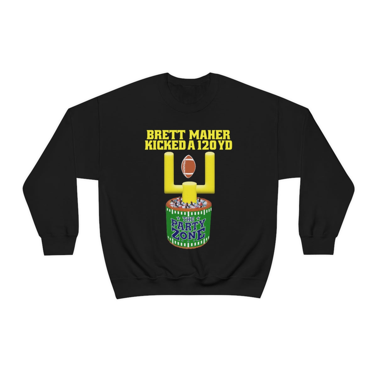 Brett Maher Kicked A 120Yard Field Goal 2 60 Yard Kicks Heavy Blend™ Crewneck Sweatshirt