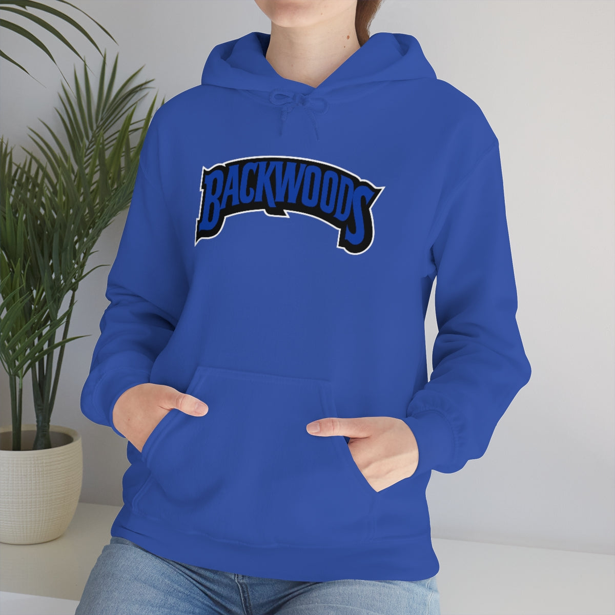 Backwoods Blue Edition Unisex Heavy Blend Hooded Sweatshirt