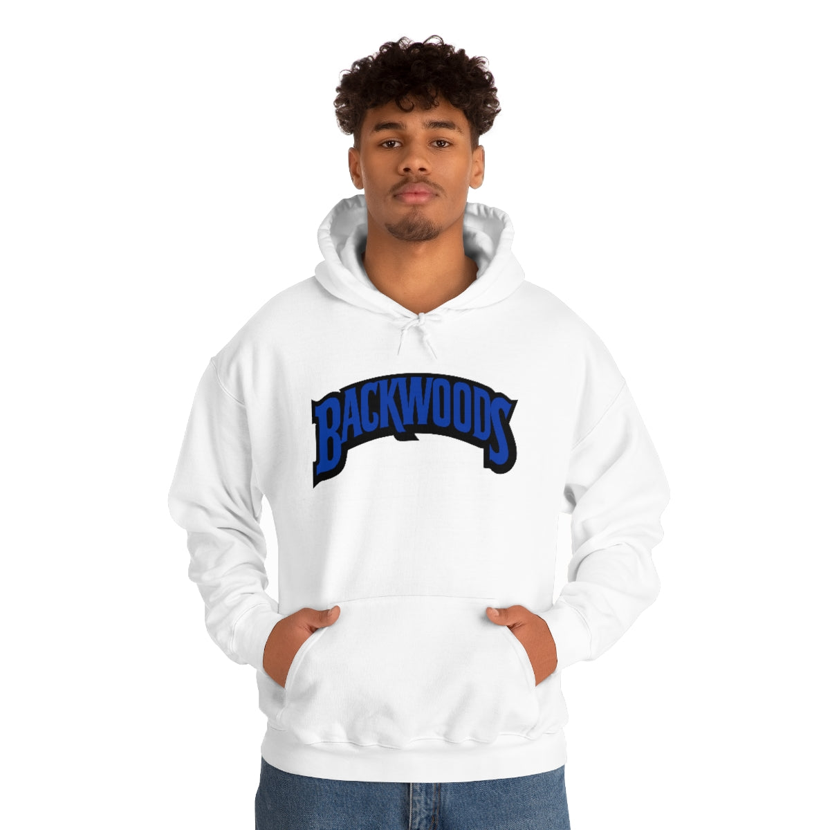 Backwoods Blue Edition Unisex Heavy Blend Hooded Sweatshirt