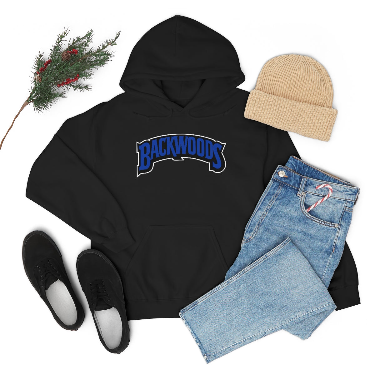 Backwoods Blue Edition Unisex Heavy Blend Hooded Sweatshirt