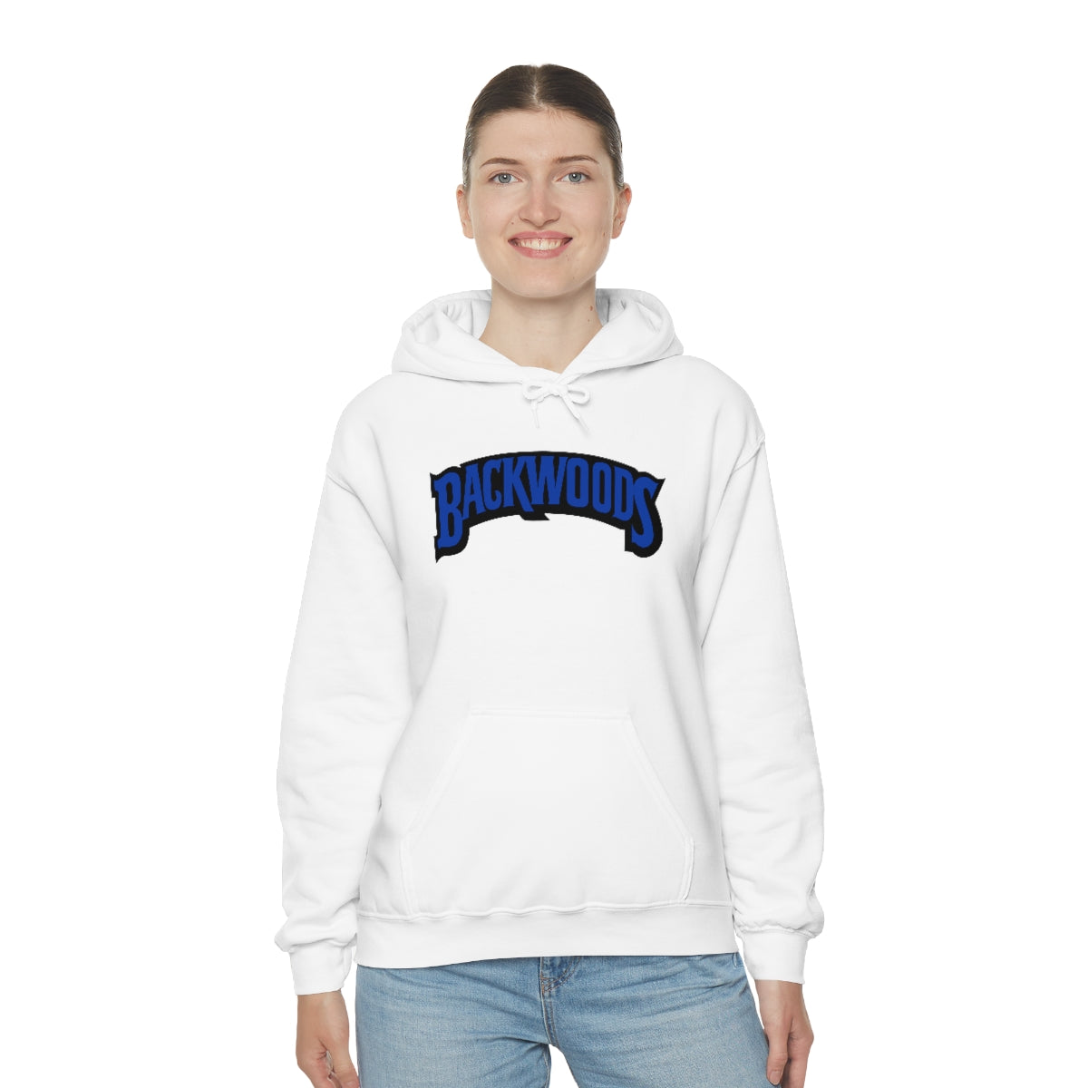 Backwoods Blue Edition Unisex Heavy Blend Hooded Sweatshirt