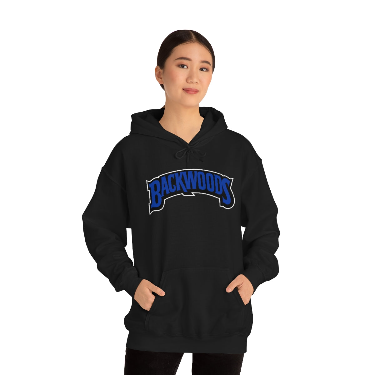 Backwoods Blue Edition Unisex Heavy Blend Hooded Sweatshirt