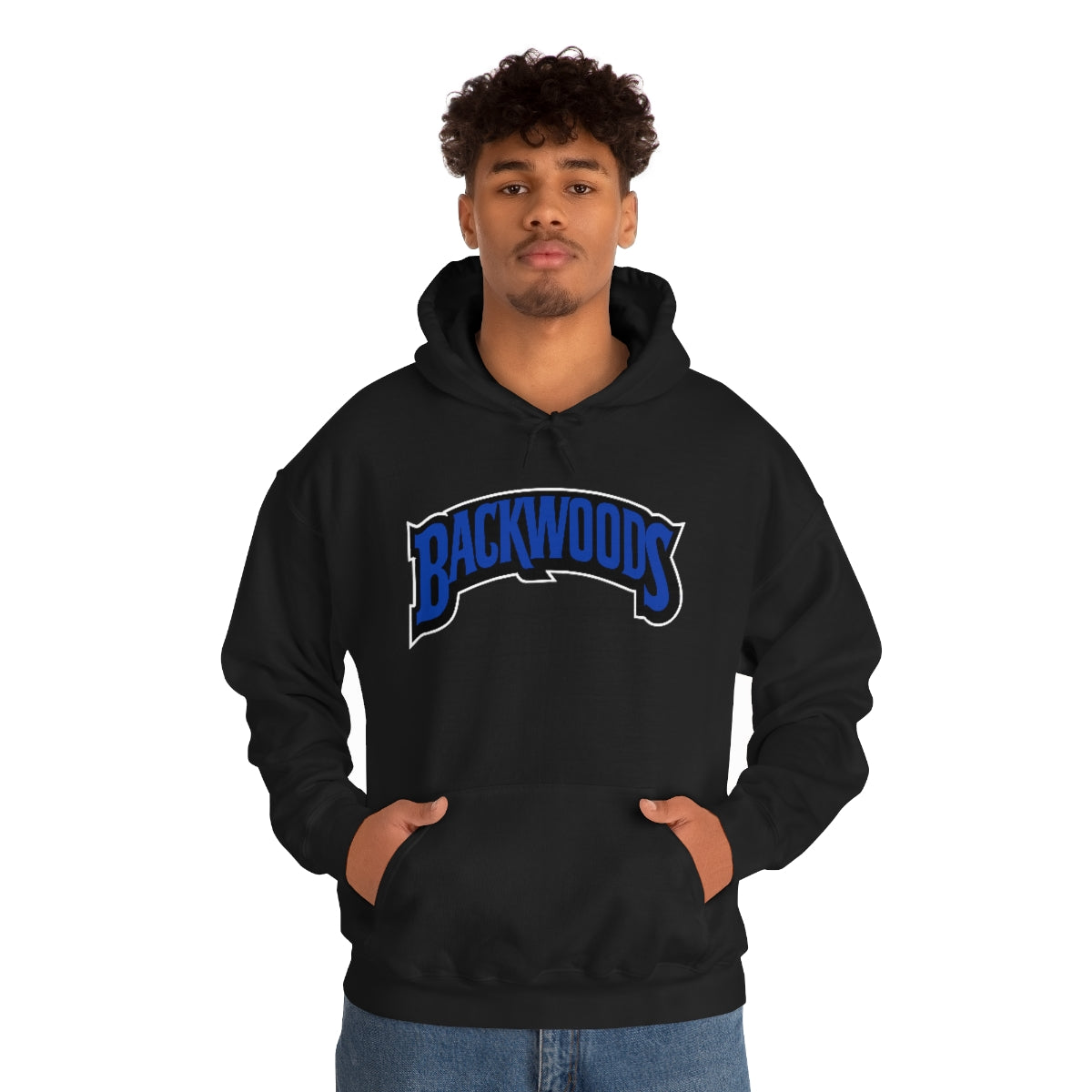 Backwoods Blue Edition Unisex Heavy Blend Hooded Sweatshirt