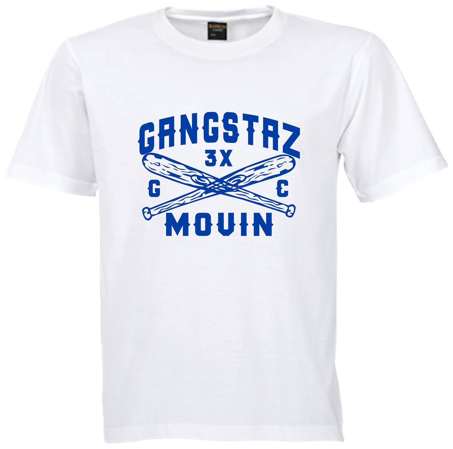 Gangstaz Movin Crip Short-Sleeve Unisex T-Shirt