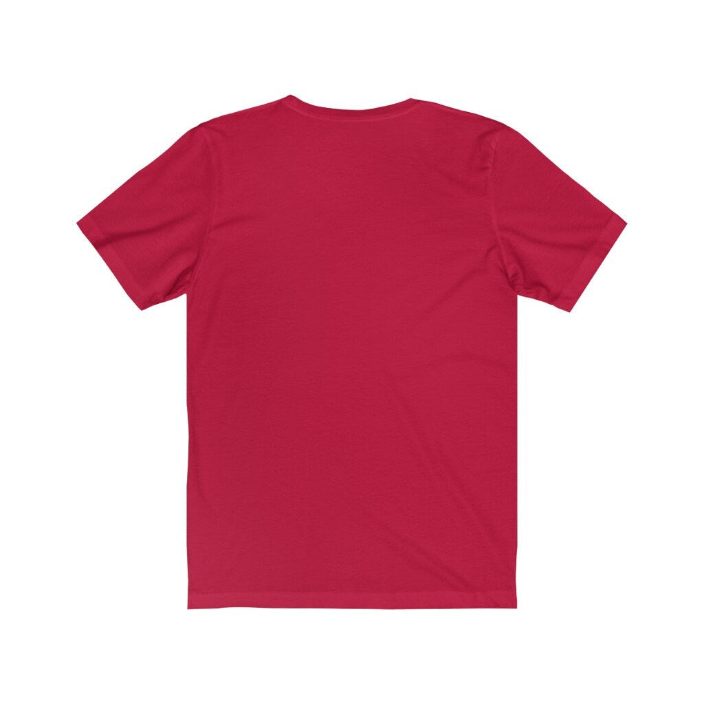 Vaccinated F**k Your Opinion Red Graphic Short Sleeve Tee