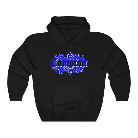 Compton Blue Bandana Heavy Blend Hooded Sweatshirt