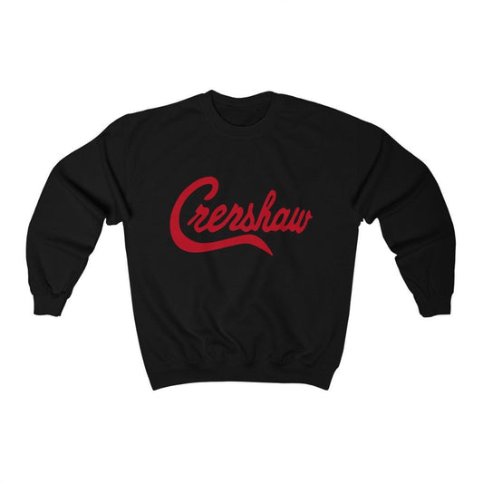 Crenshaw Red Graphic Heavy Blend Crewneck Sweatshirt