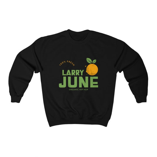 Larry June Organic Hip Hop Heavy Blend Crewneck Sweatshirt 2