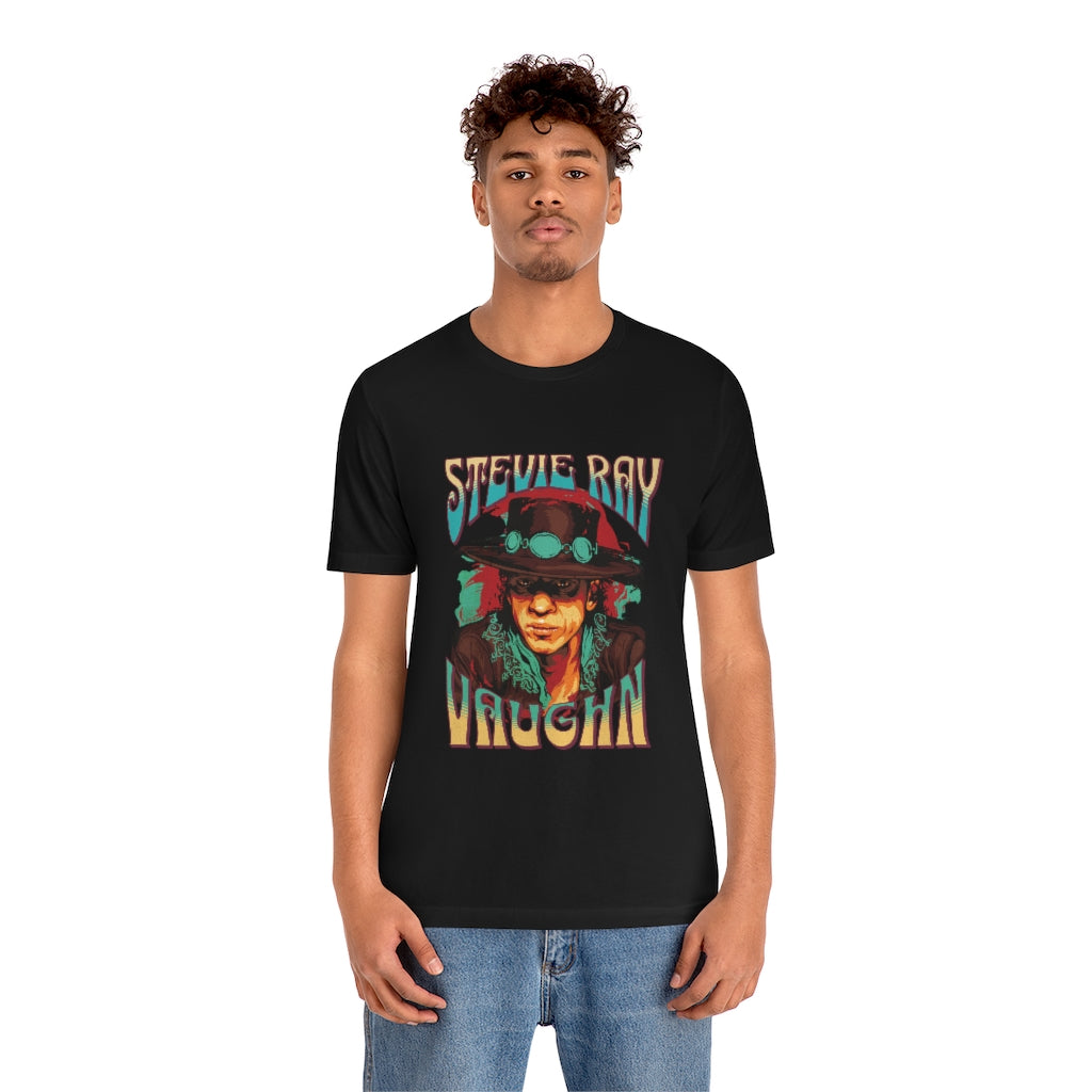 Stevie Ray Vaughn Rock Legend Series Short Sleeve Tee