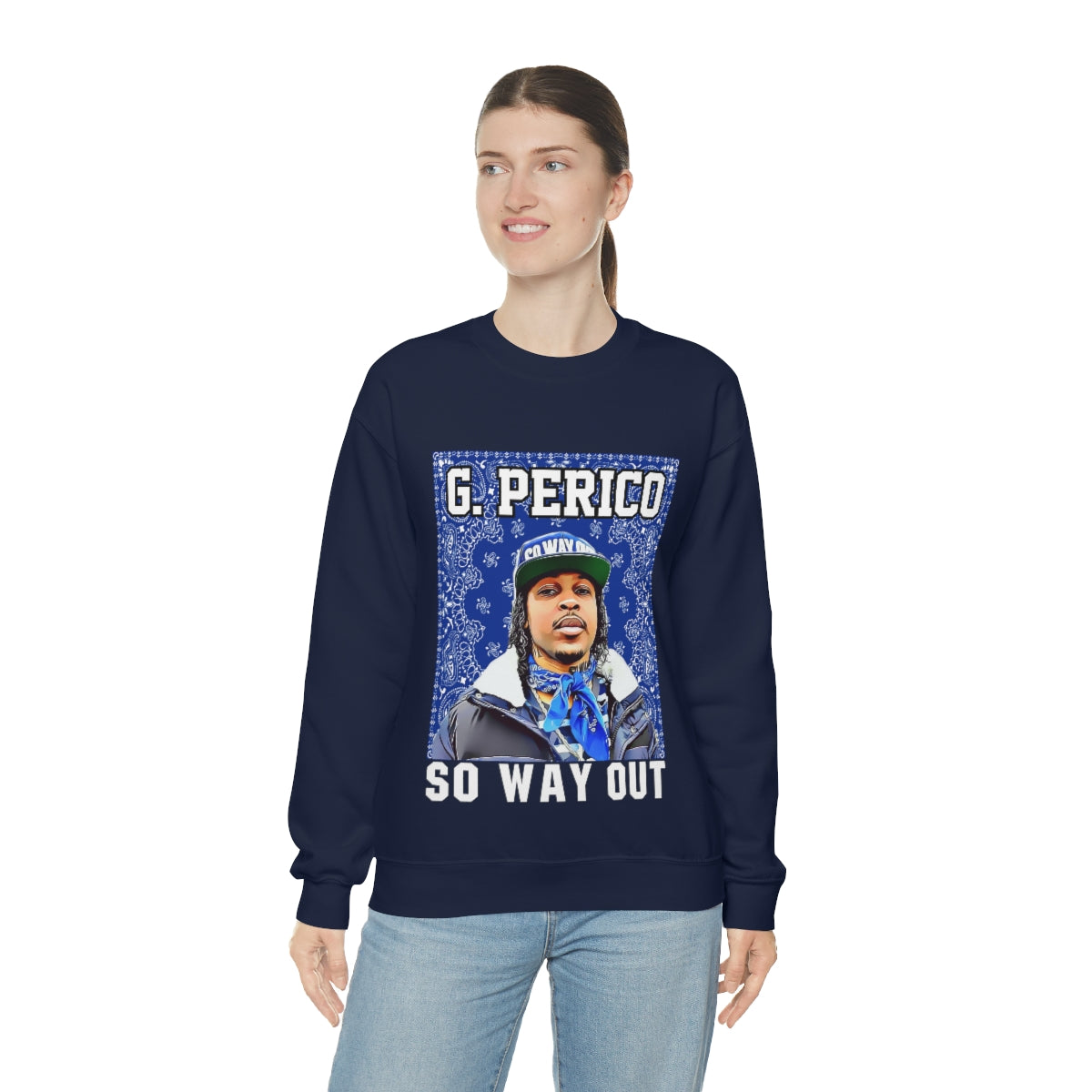 G. Perico So Way Out Heavy Blend Crewneck Sweatshirt