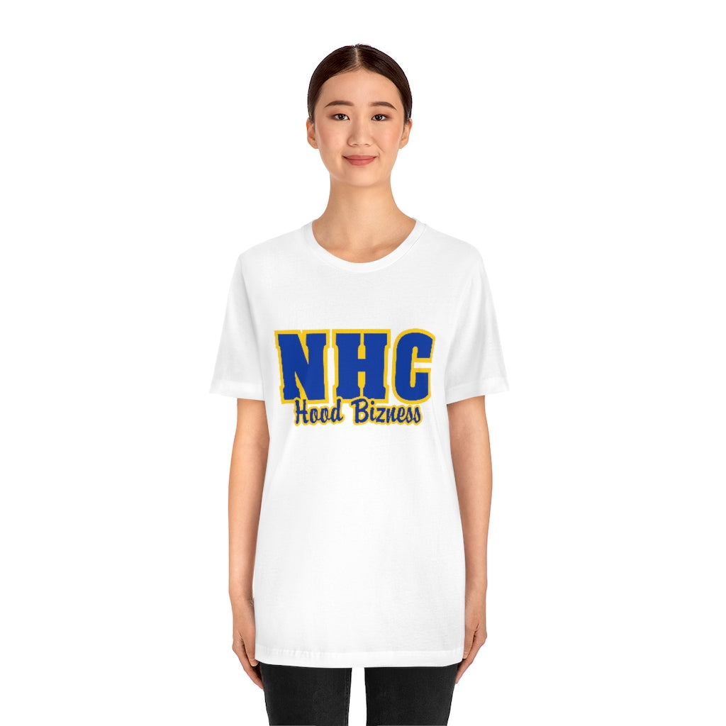 NHC Hood Bizness Naybahood Crip Bizness Rich Rollin Short Sleeve Tee