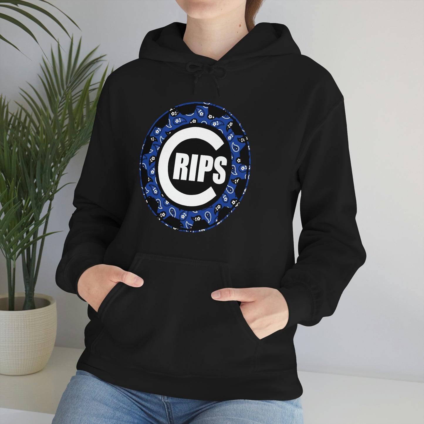 Crips Hoodie Blue Bandana Heavy Blend Hooded Sweatshirt