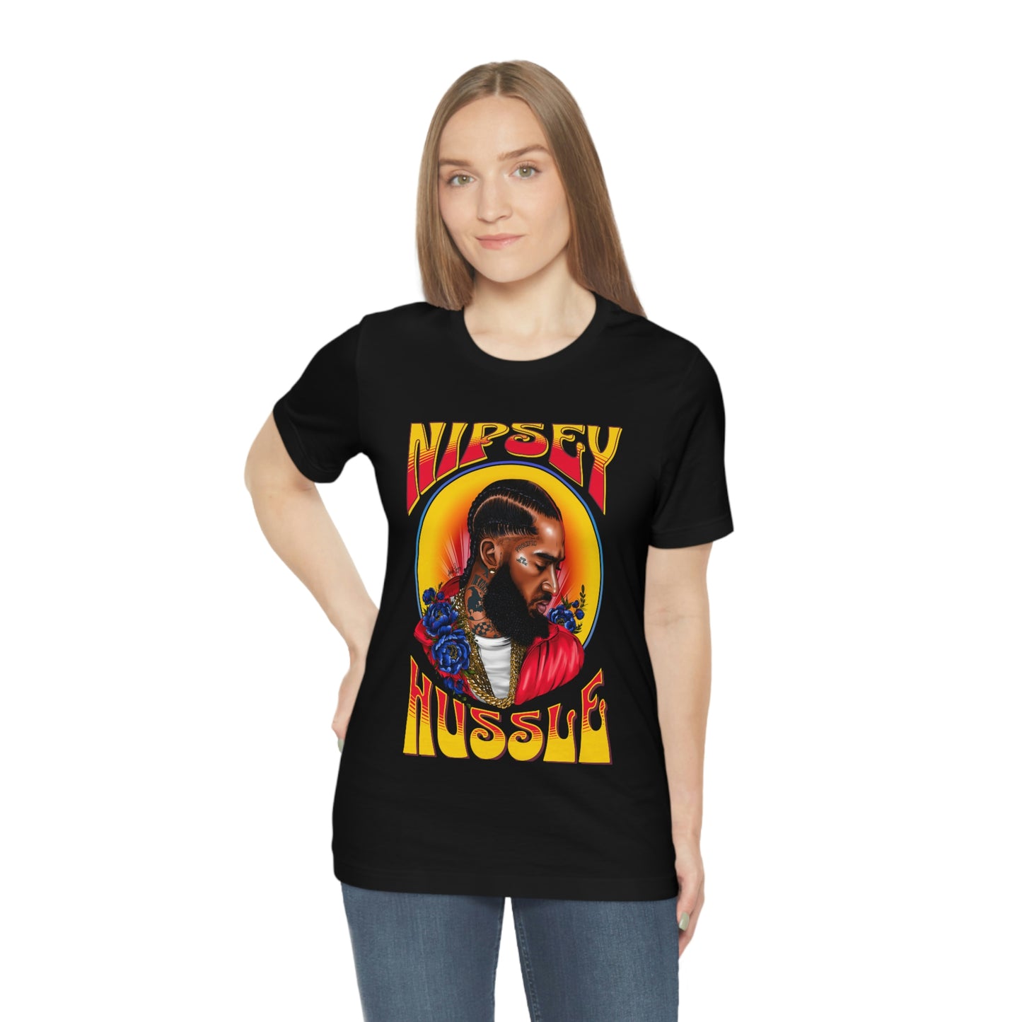 Nipsey Hussle T Shirt Nipsey Hussle Westcoast Hood Legend Short Sleeve Tee