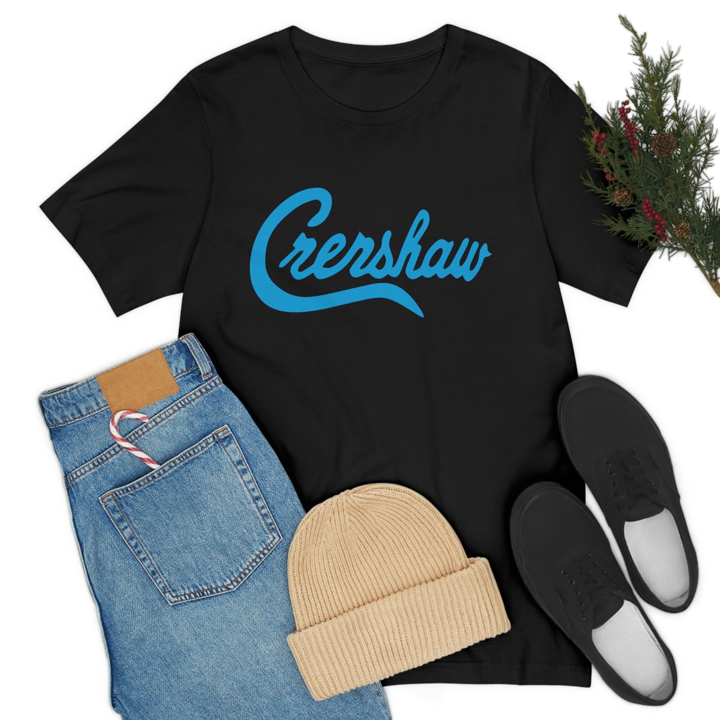 Crenshaw Columbia Blue Short Sleeve Tee