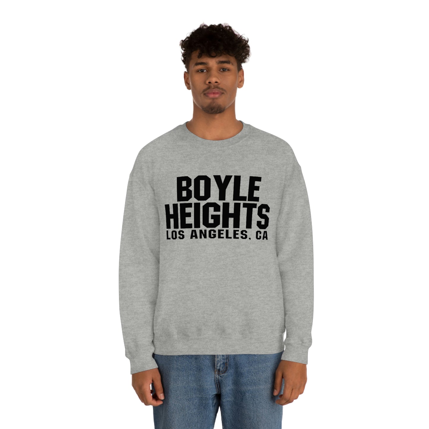 Boyle Heights Sweatshirt East Los East LA Unisex Heavy Blend Crewneck Sweatshirt