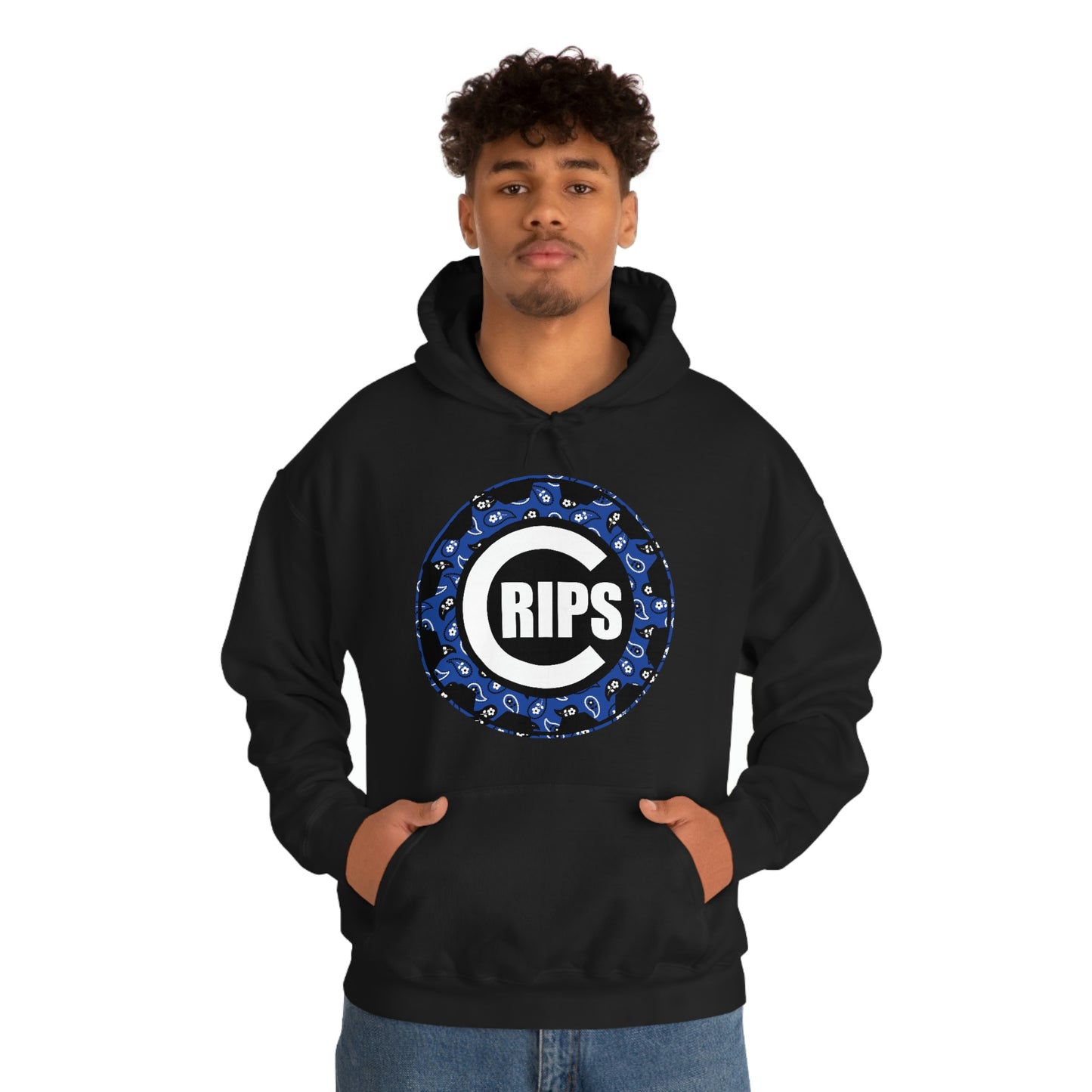 Crips Hoodie Blue Bandana Heavy Blend Hooded Sweatshirt