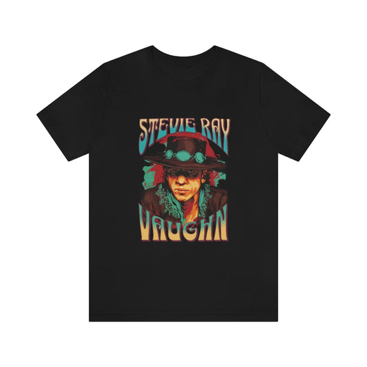 Stevie Ray Vaughn Rock Legend Series Short Sleeve Tee