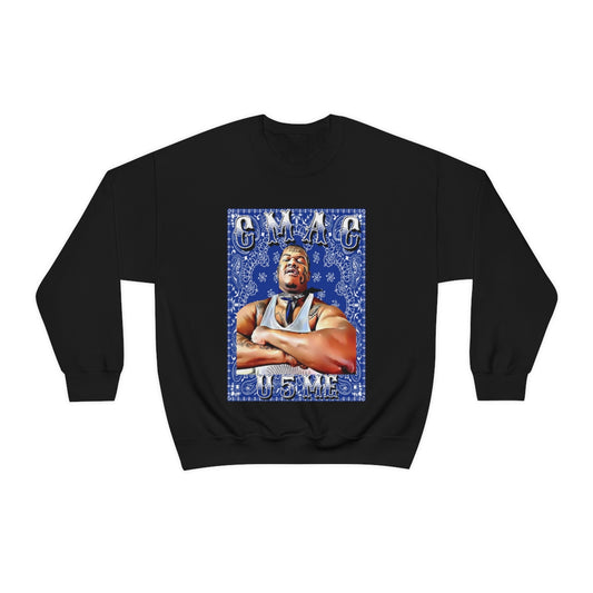 C Mac U 5 Me Crip Mac C Mac Da Loc 55 Crip Heavy Blend Crewneck Sweatshirt