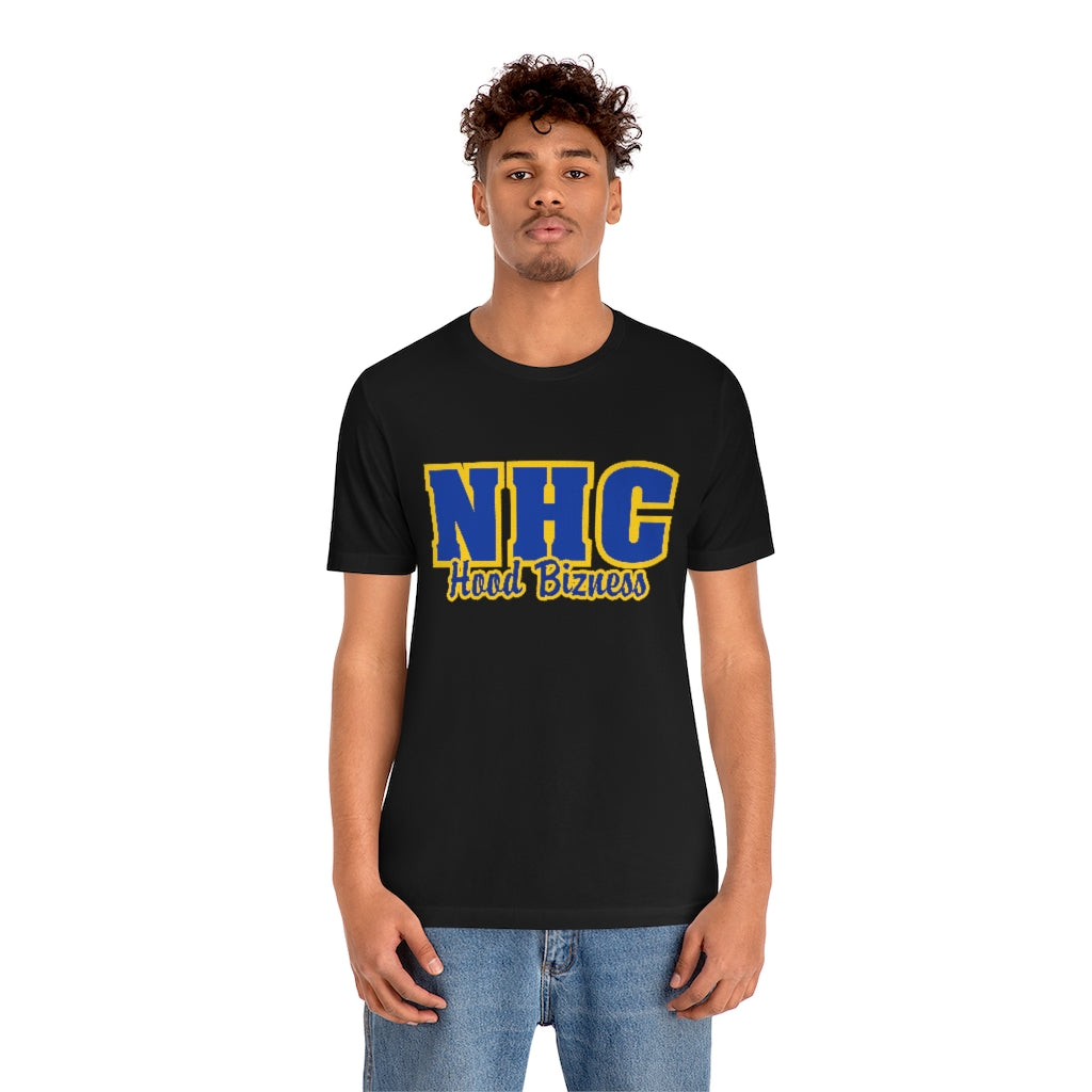 NHC Hood Bizness Naybahood Crip Bizness Rich Rollin Short Sleeve Tee