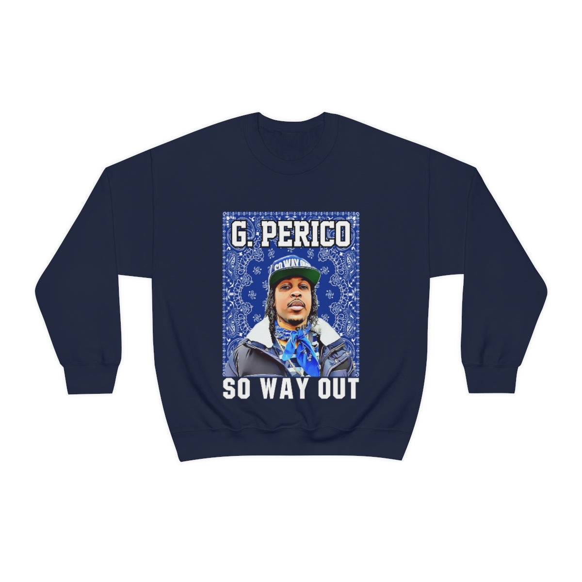 G. Perico So Way Out Heavy Blend Crewneck Sweatshirt