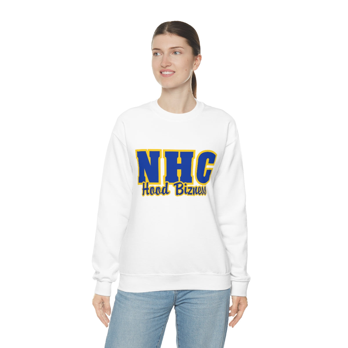 NHC Hood Bizness Heavy Blend™ Crewneck Sweatshirt