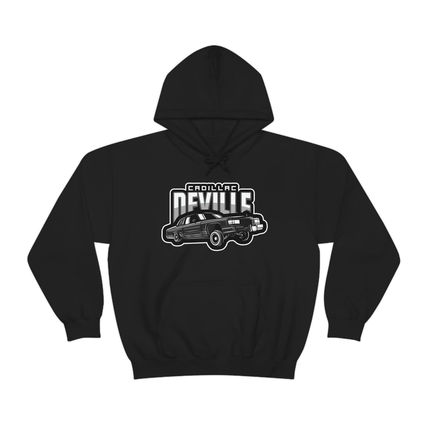 Cadillac Sedan Deville Lowrider Cali Cruise Lifestyle Heavy Blend Hooded Sweatshirt