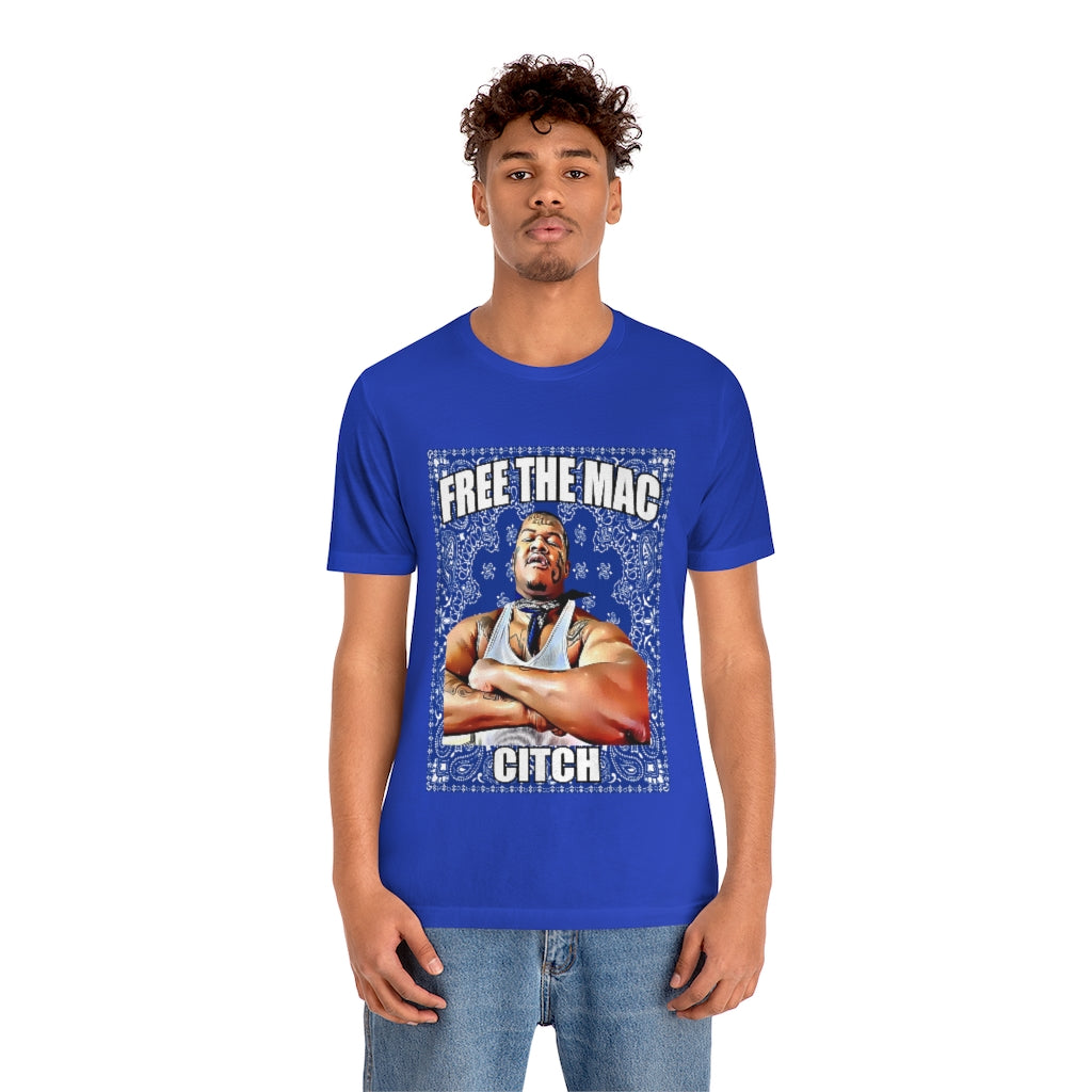 Free The Mac Citch C Mac Da Loc Crip Mac 55 Crip Short Sleeve Tee