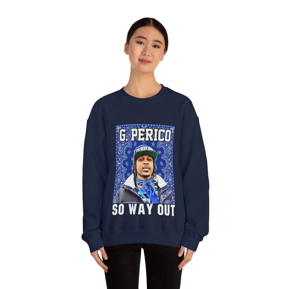 G. Perico So Way Out Heavy Blend Crewneck Sweatshirt