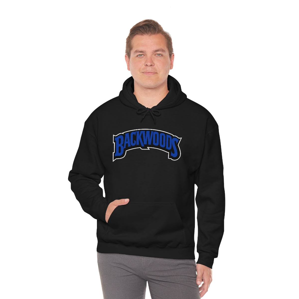 Backwoods Blue Edition Unisex Heavy Blend Hooded Sweatshirt