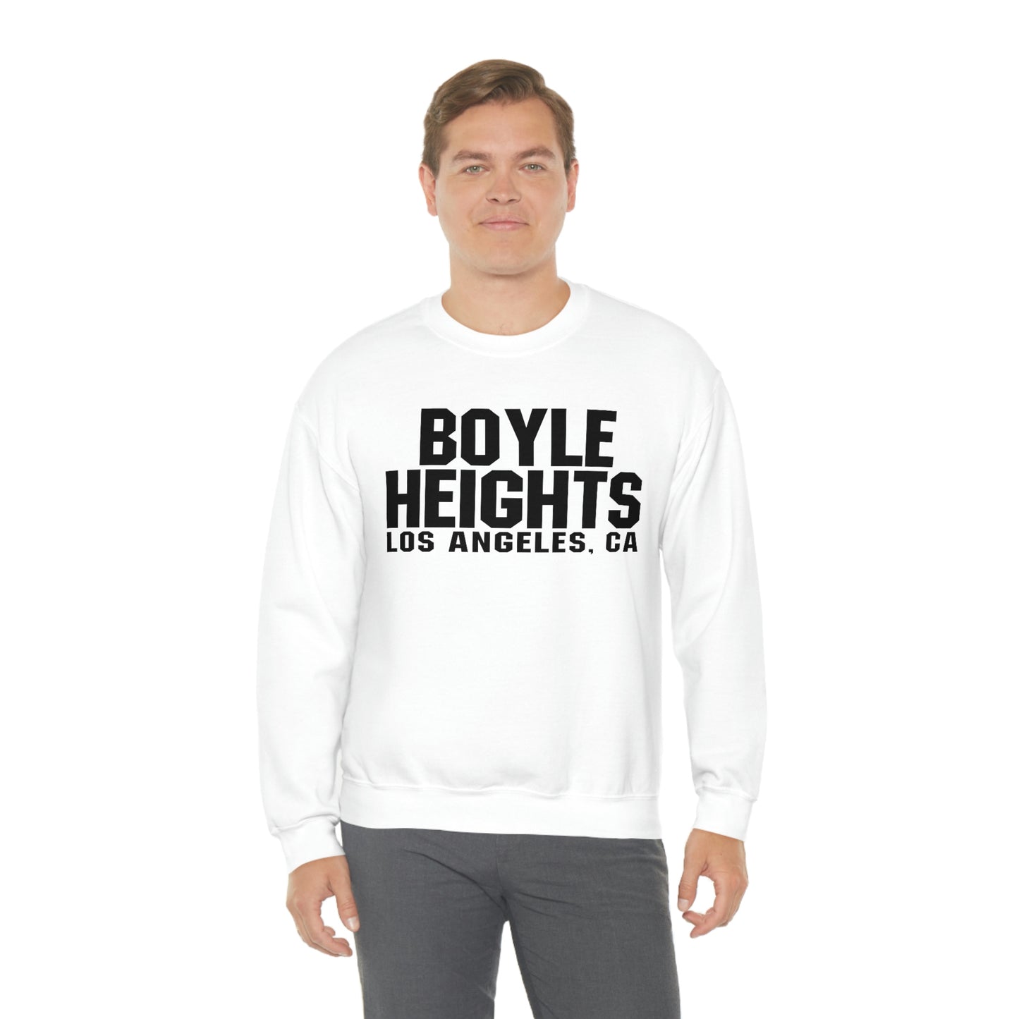 Boyle Heights Sweatshirt East Los East LA Unisex Heavy Blend Crewneck Sweatshirt