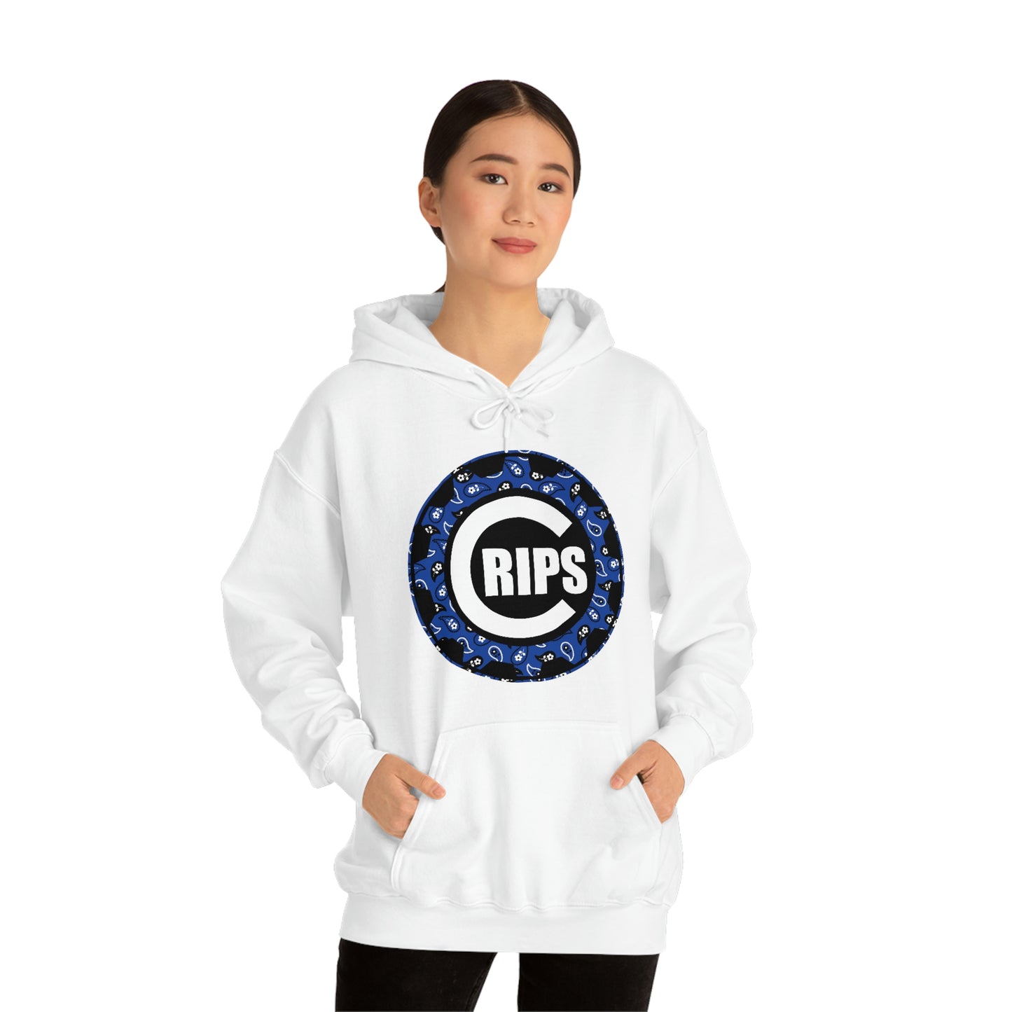 Crips Hoodie Blue Bandana Heavy Blend Hooded Sweatshirt