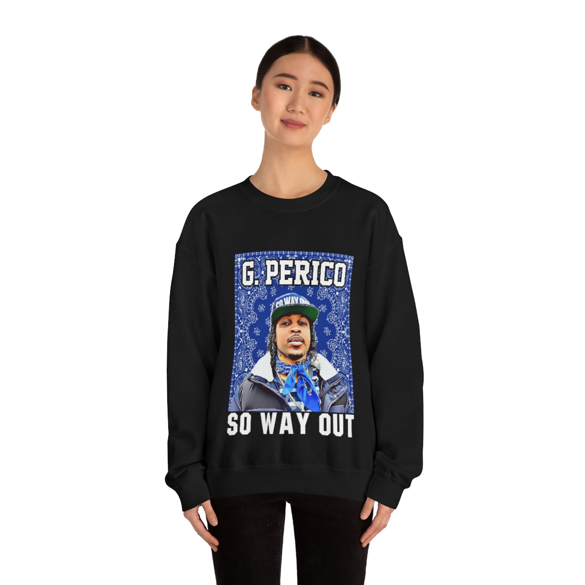 G. Perico So Way Out Heavy Blend Crewneck Sweatshirt