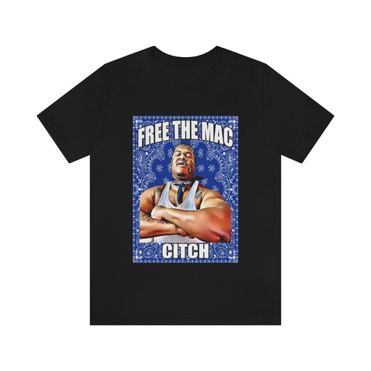 Free The Mac Citch C Mac Da Loc Crip Mac 55 Crip Short Sleeve Tee