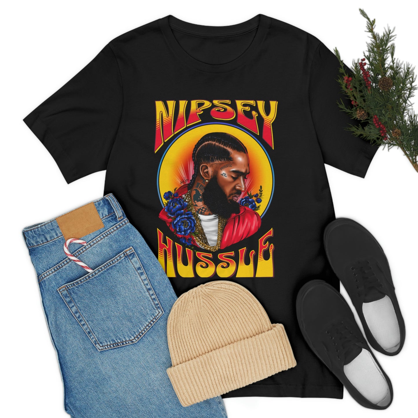 Nipsey Hussle T Shirt Nipsey Hussle Westcoast Hood Legend Short Sleeve Tee