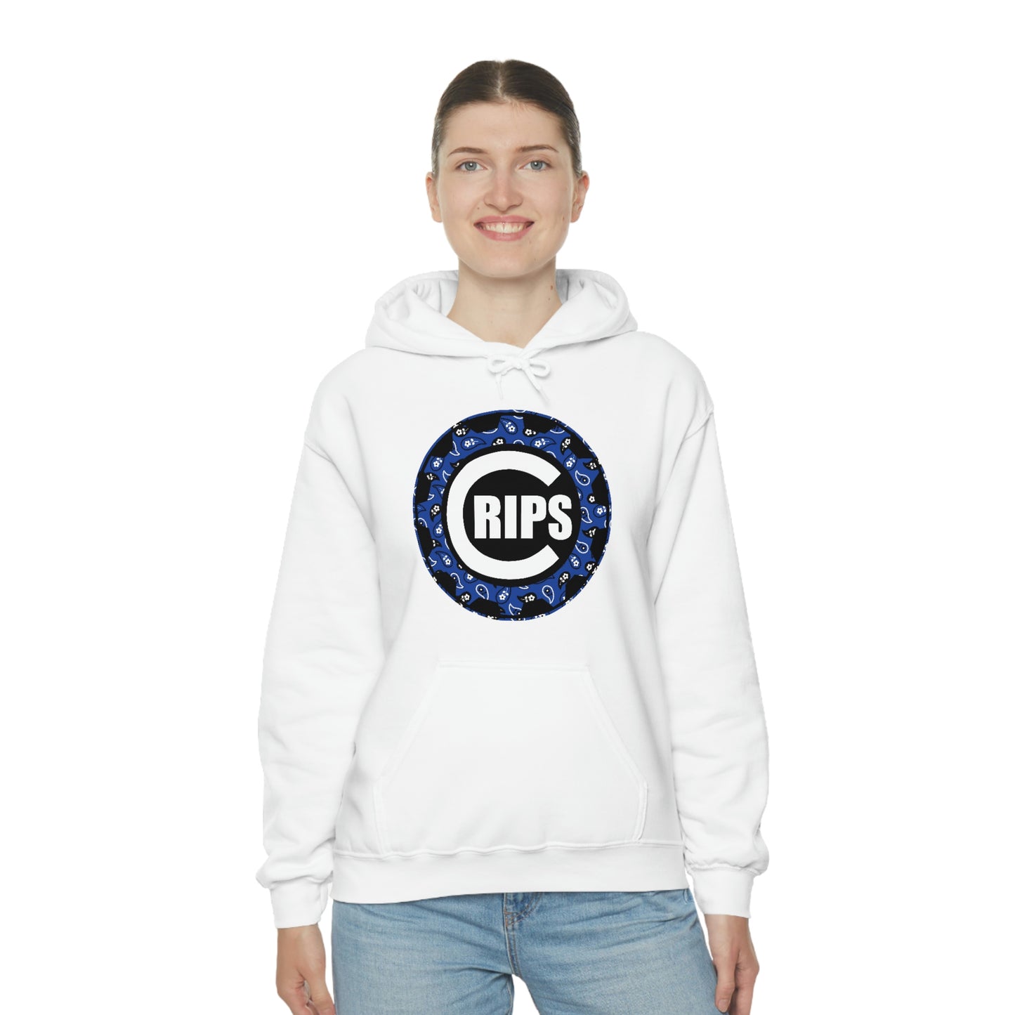 Crips Hoodie Blue Bandana Heavy Blend Hooded Sweatshirt