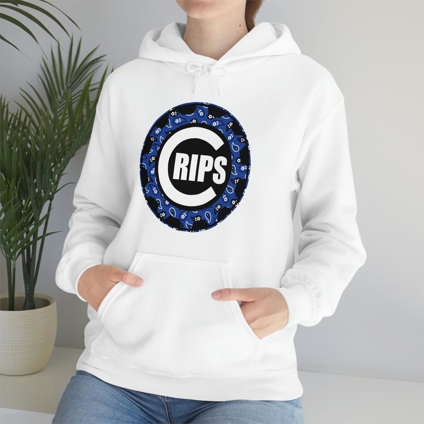 Crips Hoodie Blue Bandana Heavy Blend Hooded Sweatshirt