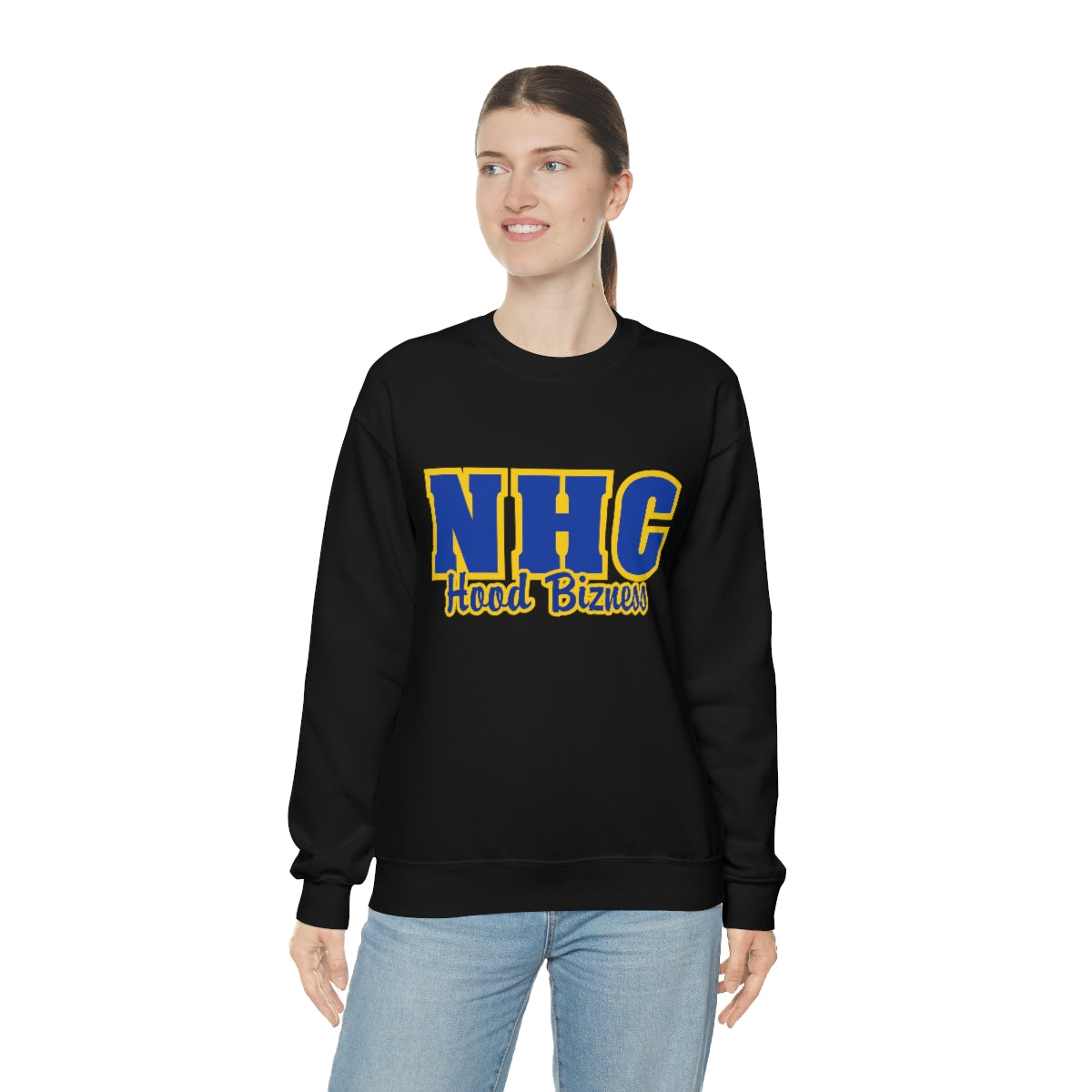 NHC Hood Bizness Heavy Blend™ Crewneck Sweatshirt