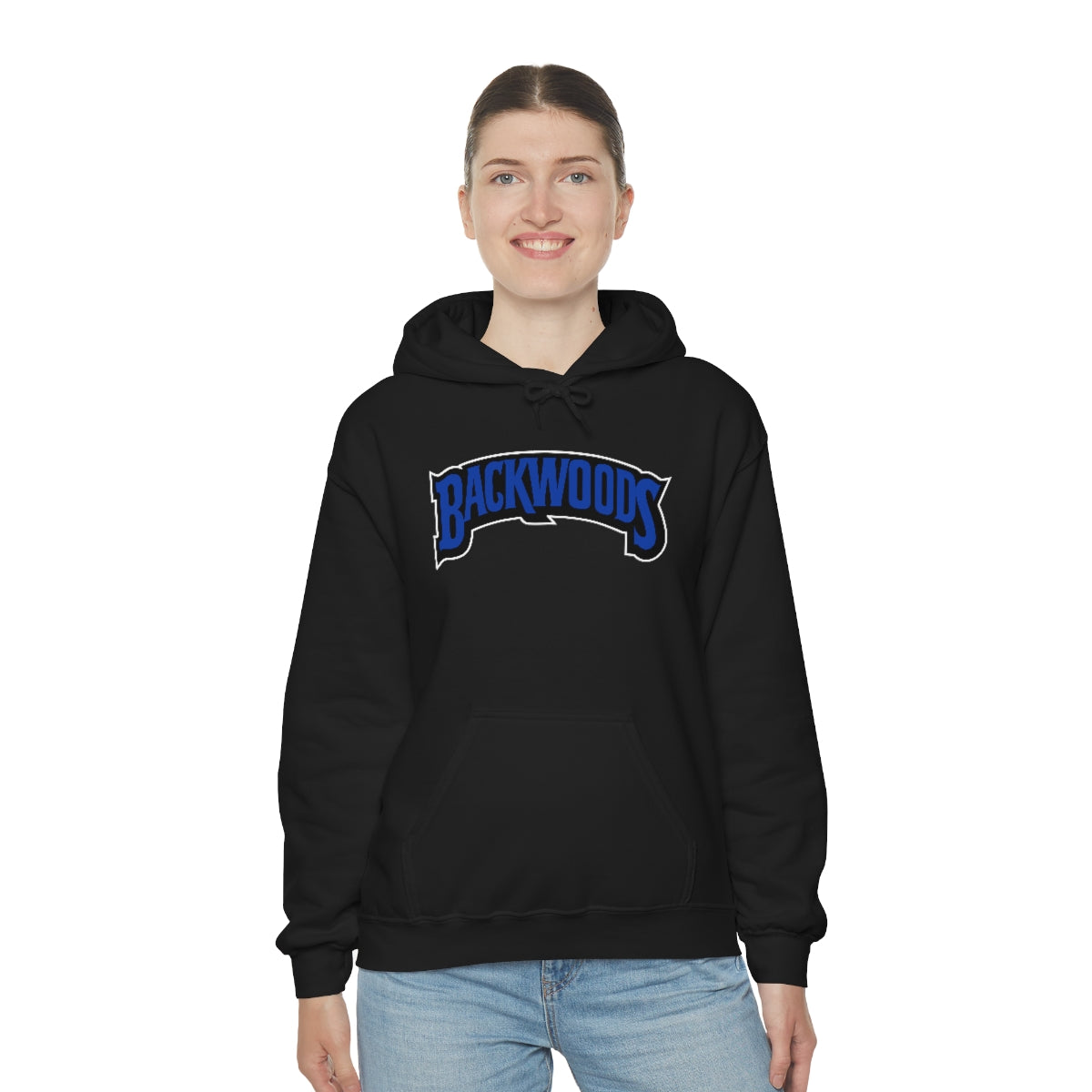 Backwoods Blue Edition Unisex Heavy Blend Hooded Sweatshirt