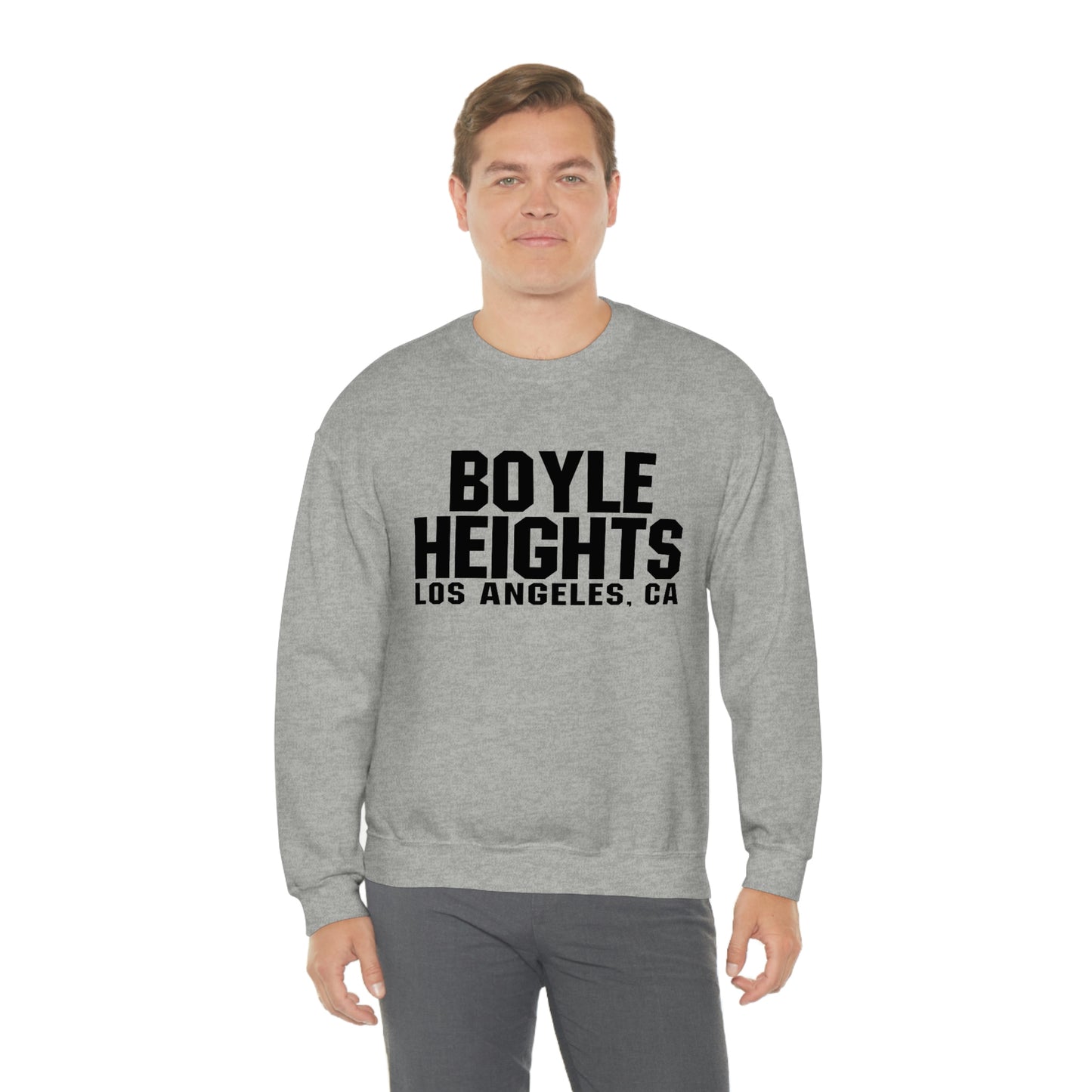 Boyle Heights Sweatshirt East Los East LA Unisex Heavy Blend Crewneck Sweatshirt