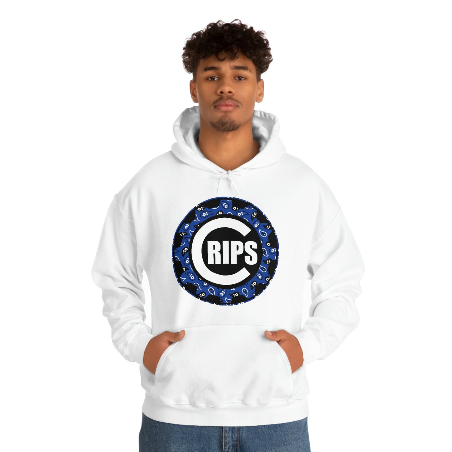 Crips Hoodie Blue Bandana Heavy Blend Hooded Sweatshirt