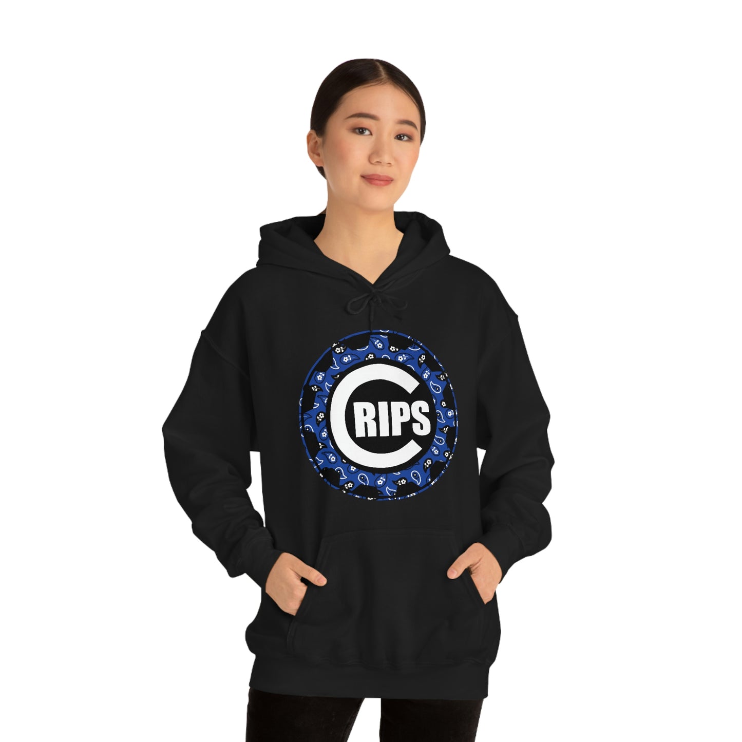 Crips Hoodie Blue Bandana Heavy Blend Hooded Sweatshirt