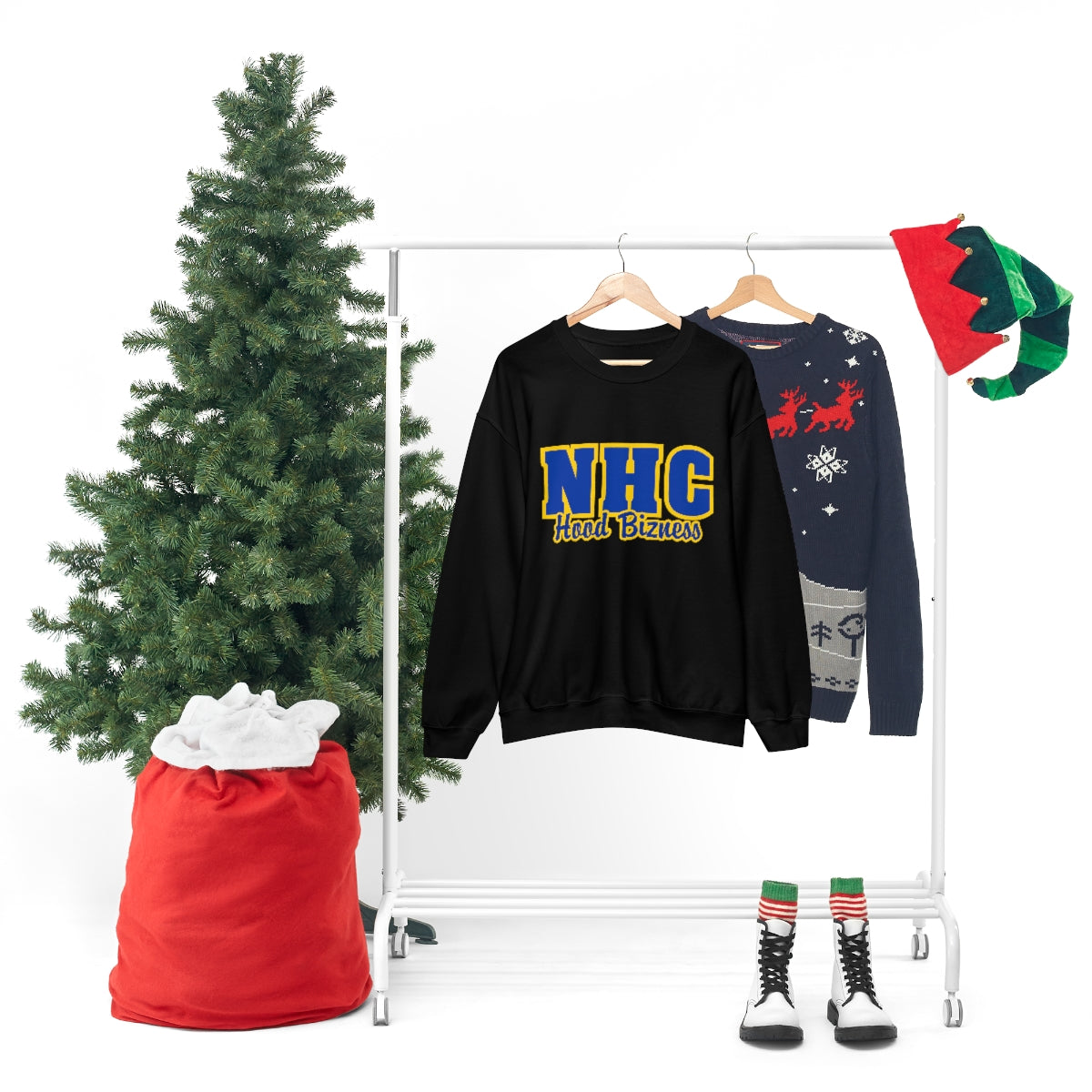 NHC Hood Bizness Heavy Blend™ Crewneck Sweatshirt