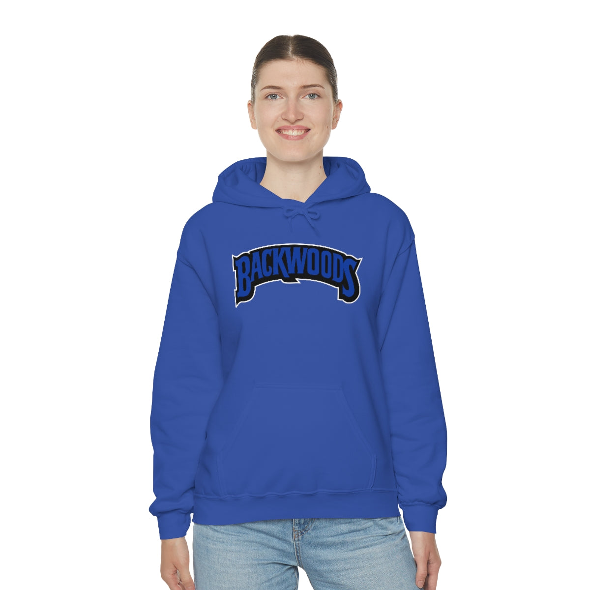 Backwoods Blue Edition Unisex Heavy Blend Hooded Sweatshirt