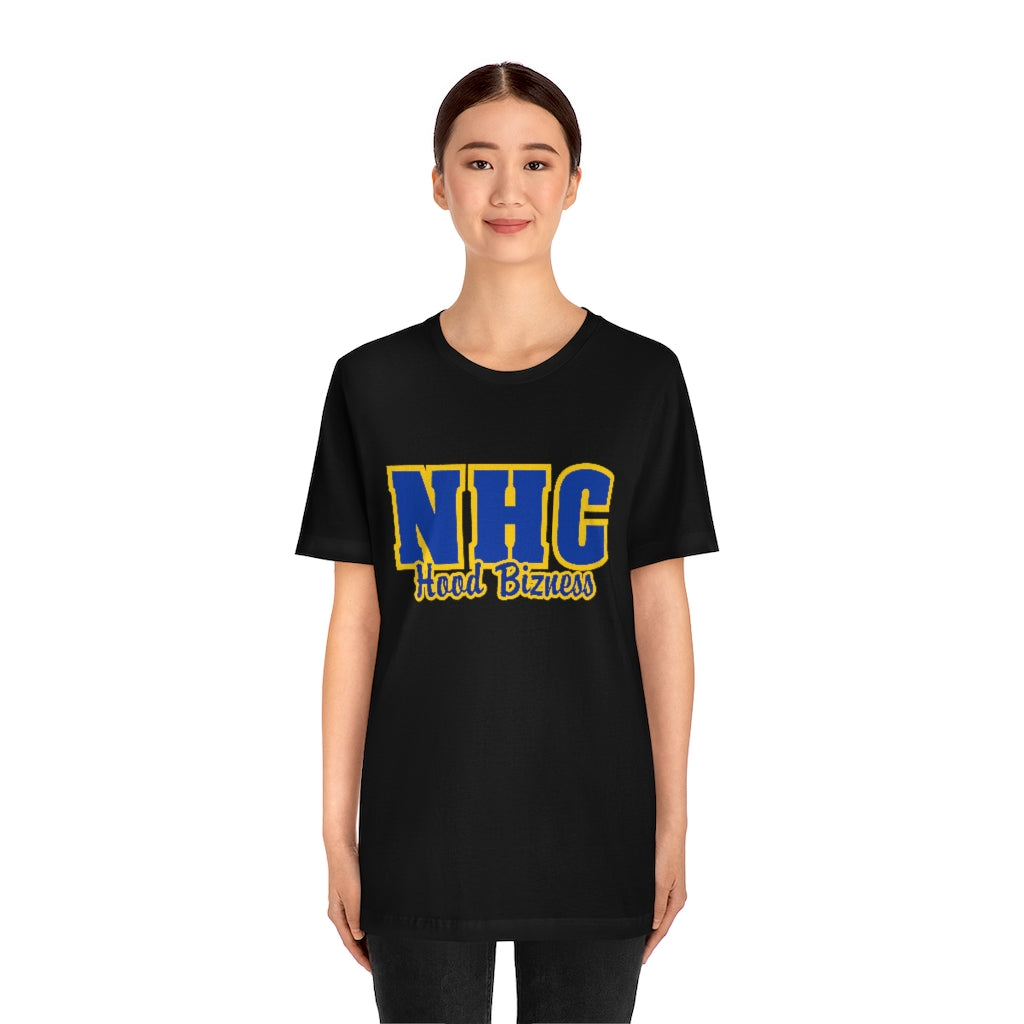 NHC Hood Bizness Naybahood Crip Bizness Rich Rollin Short Sleeve Tee