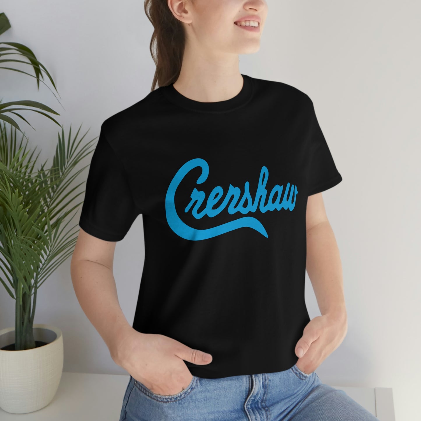 Crenshaw Columbia Blue Short Sleeve Tee