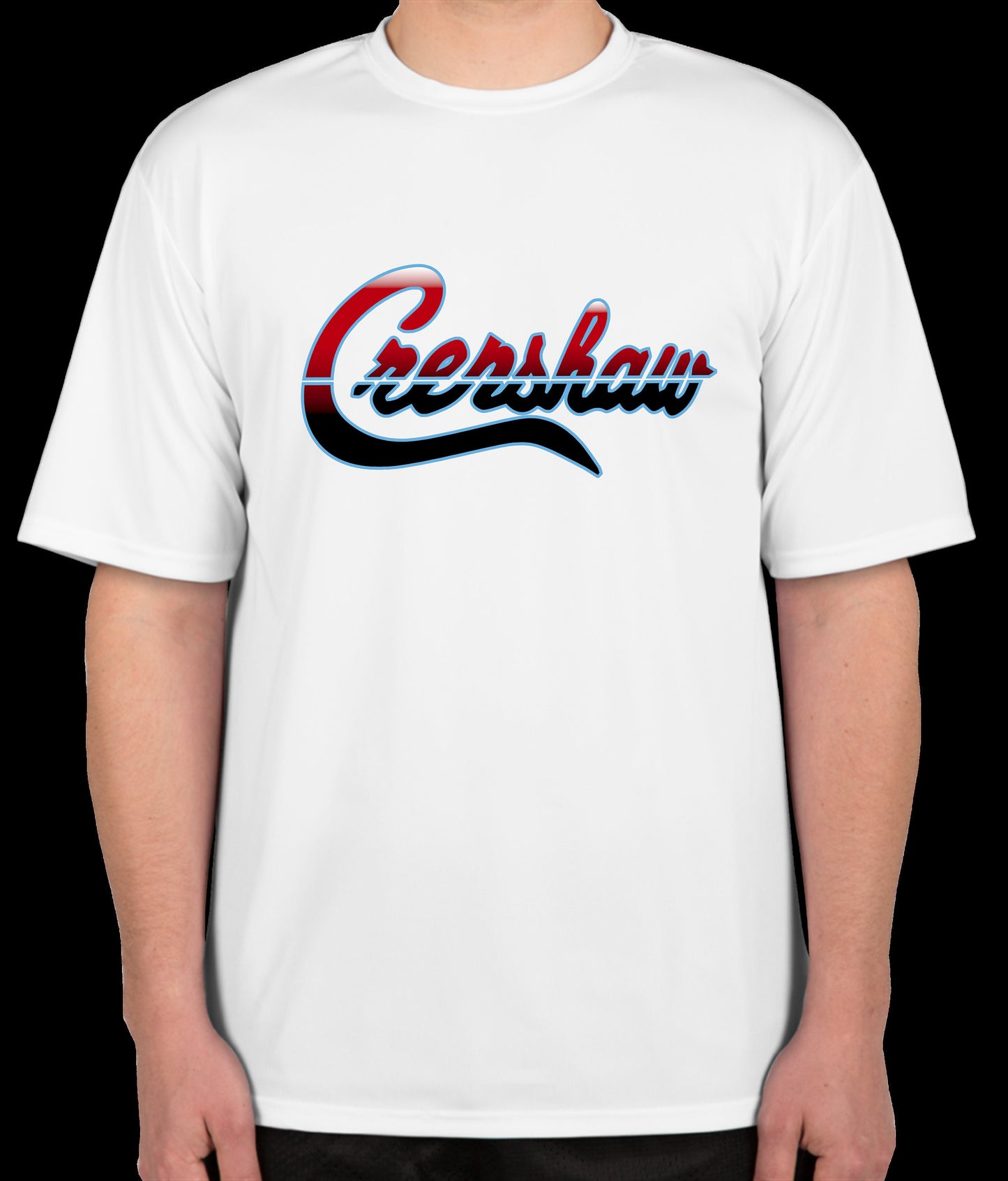 Limited crenshaw red, black and carolina blue split gradient custom!!!