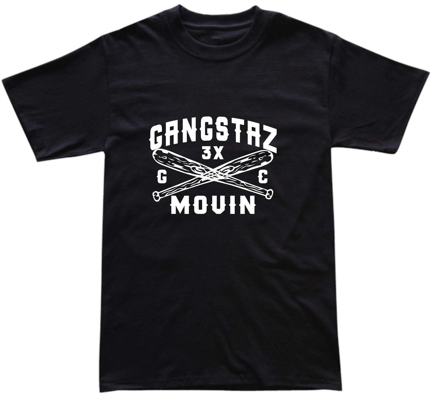 Gangstaz Movin Crip  Short-Sleeve Unisex T-Shirt