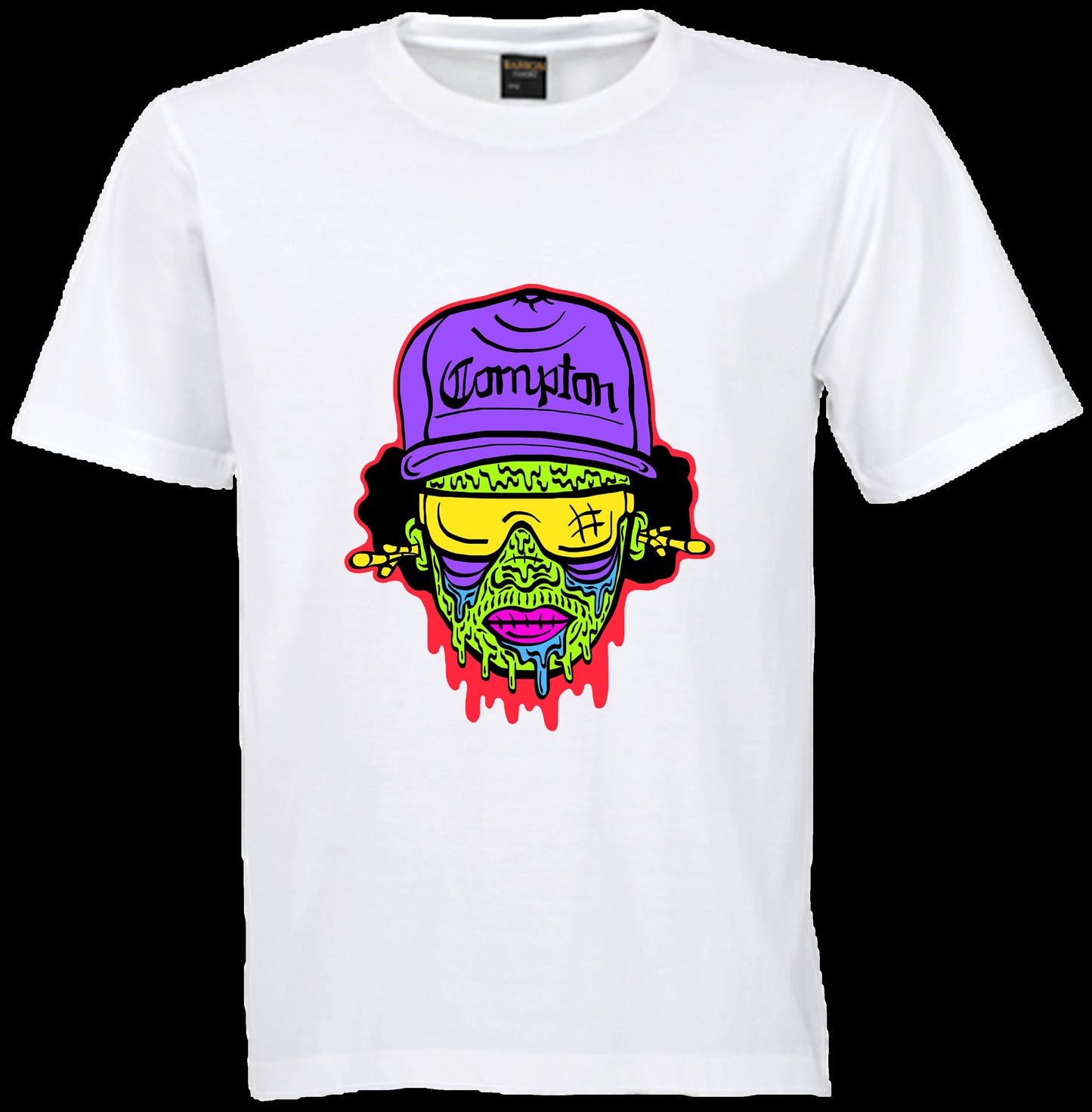 Compton OG Eazy E Zombie Multicolor Graphic T Shirt