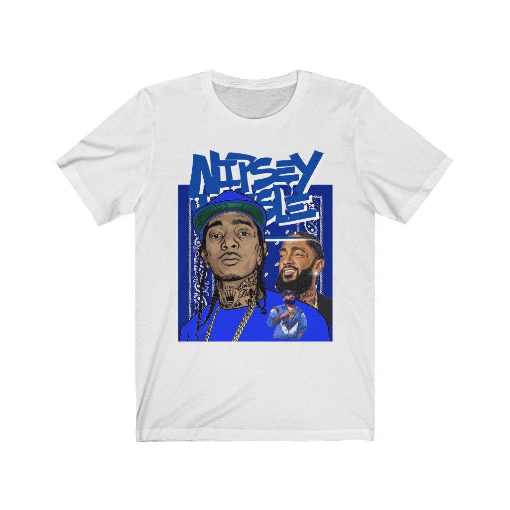 Nipsey Hussle Bandana Collage Short Sleeve Tee